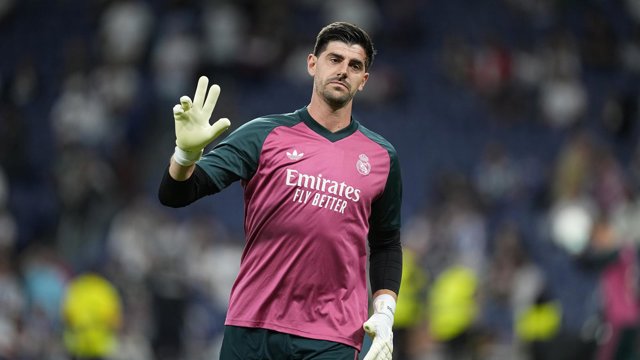 Thibaut Courtois con el Real Madrid