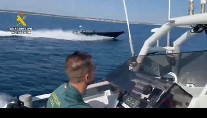 Más de la mitad de las narcolanchas avistadas en Andalucía en los primeros seis meses fueron en las costas de Cádiz