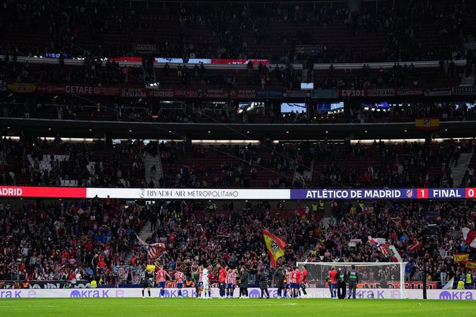 Riyadh Air Metropolitano durante el Atlético de Madrid-RC Deportivo
