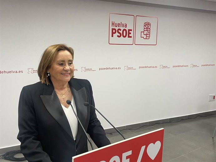 La diputada nacional del PSOE de Huelva, María Luisa Faneca