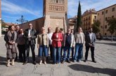 Foto: Alegría (PSOE) reivindica en Teruel los avances en salarios, pensiones y advierte del riesgo de perder derechos