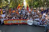 Foto: Miles de personas apoyan en Madrid a las Mujeres Caballas para que Ceuta vuelva a la normalidad: "Ceuta no se rinde"