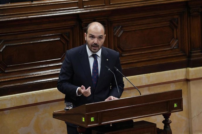 El conseller de la Presidencia de Catalunya, Albert Dalmau.