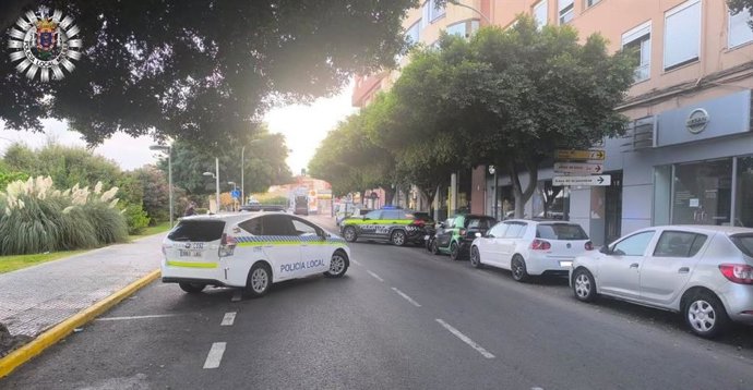 Imagen de una intervención de la Policía Local de Melilla.