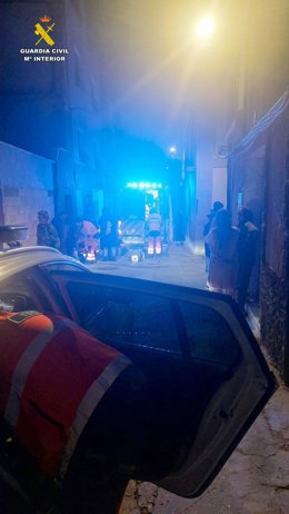 Auxiliados cuatro menores afectados por una posible intoxicación por gas butano en un domicilio de Aldeanueva de Ebro