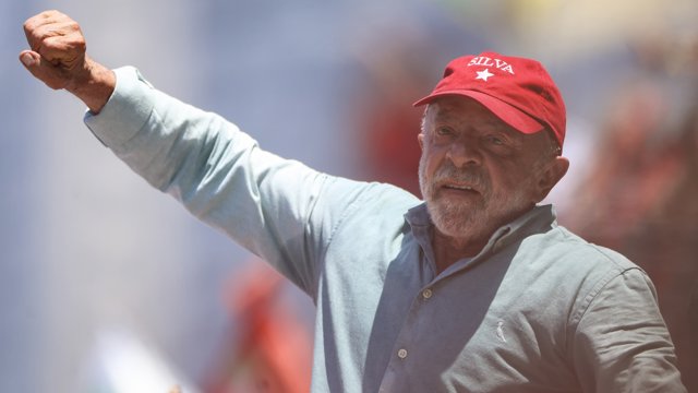 Archivo - El presidente de Brasil, Luiz Inácio Lula da Silva, en el evento 'Todos con Lula', su último acto de campaña antes de la segunda vuelta electoral