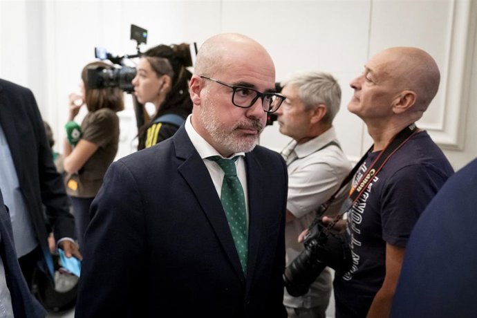 Archivo - El delegado del Gobierno en la Comunidad de Madrid, Francisco Martín, durante un desayuno informativo de Nueva Economía Forum, en el Hotel Mandarín Oriental Ritz de Madrid, a 24 de septiembre de 2026, en Madrid (España).