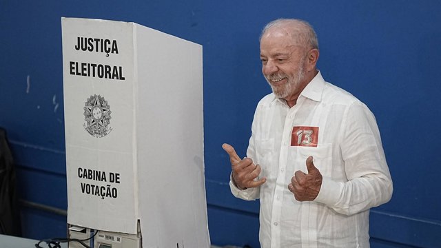SAO PAULO, Oct. 25, 2026 -- Brazilian incumbent President Luiz Inacio Lula da Silva.