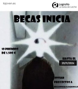 Logroño convoca la 11 edición del Concurso de Becas Inicia, con diez becas de 1.500 euros para jóvenes artistas