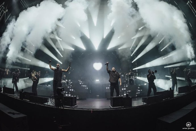 La Fúmiga en concert.