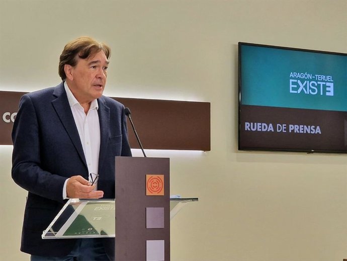 Tomás Guitarte, número uno en la lista al Congreso por Teruel Existe.