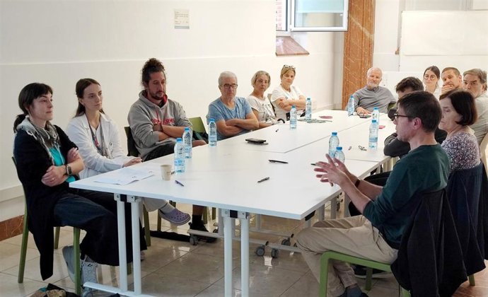 Primera sesión del programa en Girona.