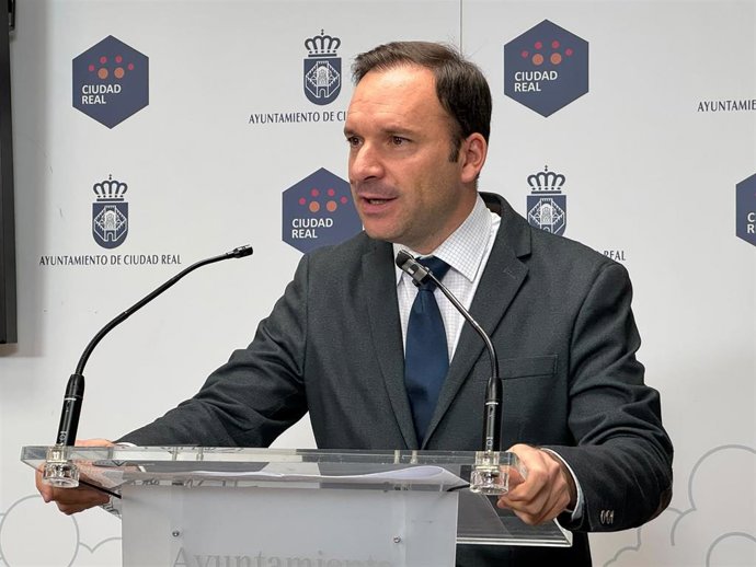 El portavoz del Ayuntamiento de Ciudad Real, Guillermo Arroyo.