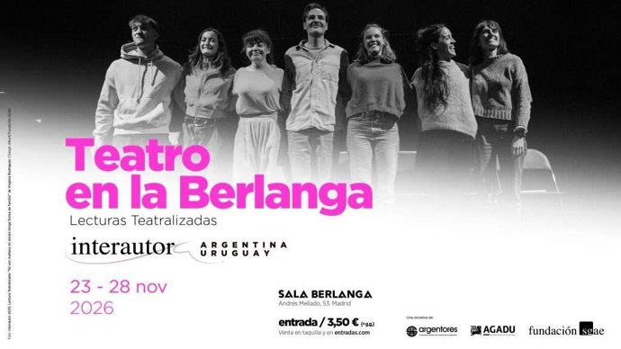 Cartel del ciclo Interautor Teatro