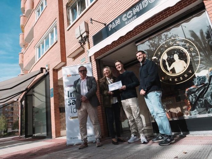La panadería artesana 'Pan Comido', en Logroño, Emprendedor del Mes del Gobierno de La Rioja