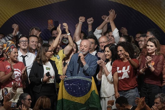 Luiz Inácio Lula da Silva, presidente de Brasil.