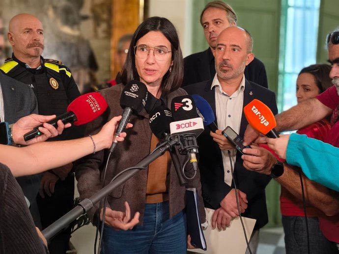 La consellera d'Interior i Seguretat Pública, Núria Parlon