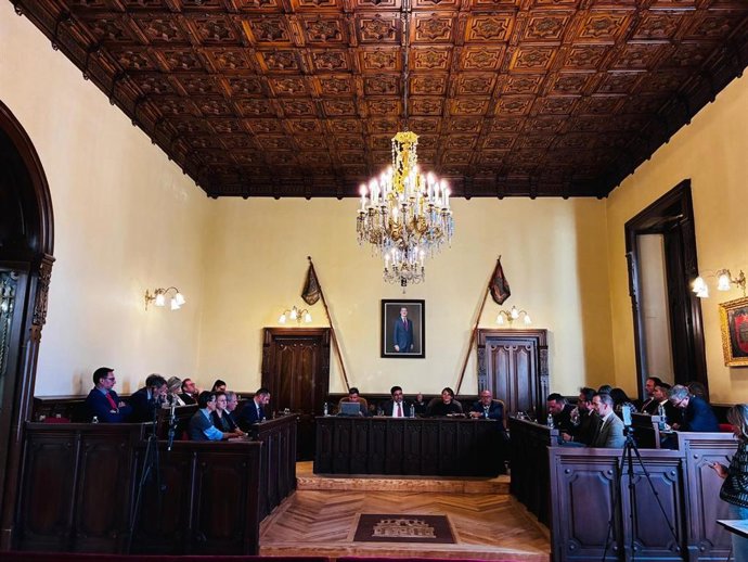 Pleno del Ayuntamiento de Ávila.