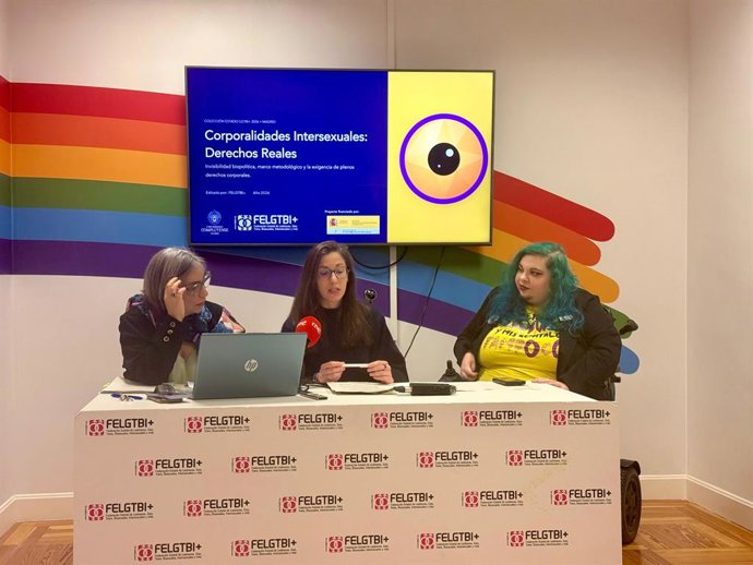 La FELGTBI+ presenta el informe 'Estado LGTBI+ 2026. Corporalidades intersexuales: derechos reales', de la Federación Estatal LGTBI+ (FELGTBI+)