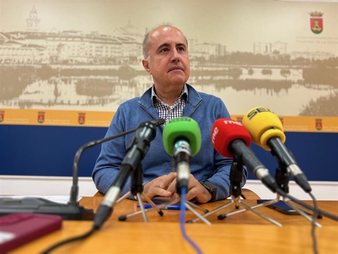 El portavoz del Ayuntamiento de Talavera de la Reina, Jesús García-Barroso.