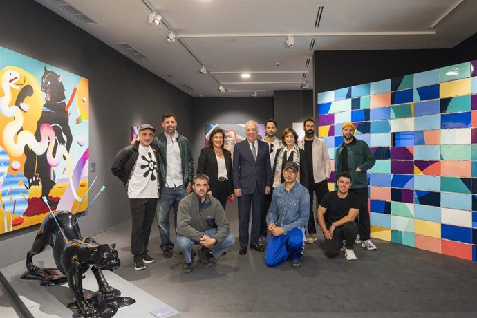 Presentación de la muestra 'El arte que no pidió permiso', en Patio de la Infanta.