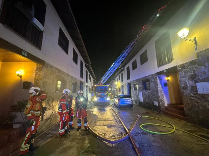 Extinguido un incendio de una vivienda de Cincovillas sin causar heridos.
