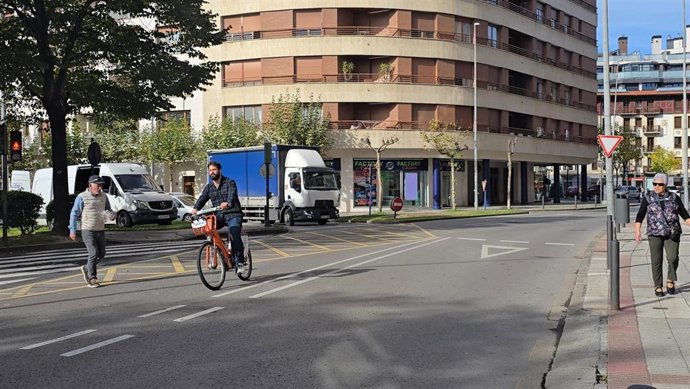 Zona en la que se va a crear el nuevo acceso.