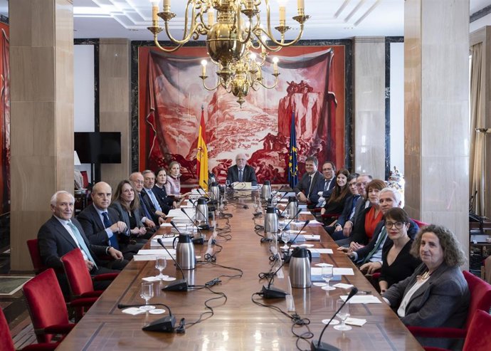 Archivo - Reunión de la Junta Electoral Central