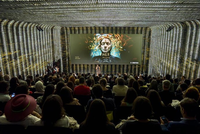 Archivo - Una sesión de la edición de 2025 de Another Way Film Festival.