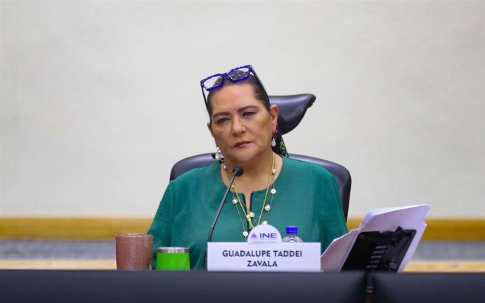 Archivo - Guadalupe Taddei, exdirectora del INE mexicano.