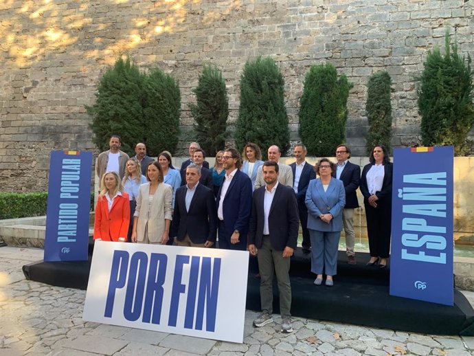 El PP Baleares presenta sus candidaturas al Congreso y al Senado