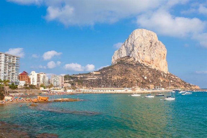 Archivo - Playa de Cantal de Calp (Alicante)