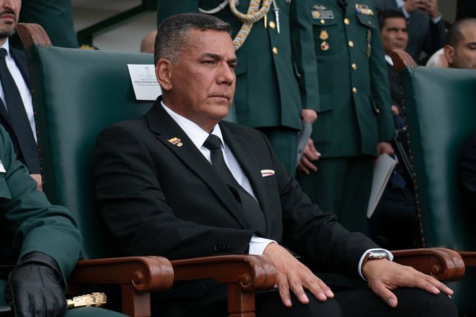 Archivo - Arquivo - 26 de agosto de 2026, Bogotá, Bogotá D.C., Colômbia: O ministro da Defesa da Colômbia, Jorge Eduardo Mora, participa de um evento para anunciar os novos chefes militares de seu governo na Academia Militar de Cadetes José María Córdova,