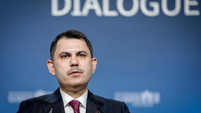 Archivo - El ministro de Medio Ambiente, Urbanismo y Cambio Climático de Turquía y presidente designado de la Conferencia de las Naciones Unidas sobre el Cambio Climático (COP31), Murat Kurum.
