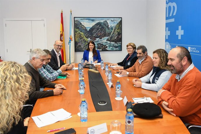 La Xunta presenta el modelo gallego de apoyo al sector agrario ante representantes de Uruguay.