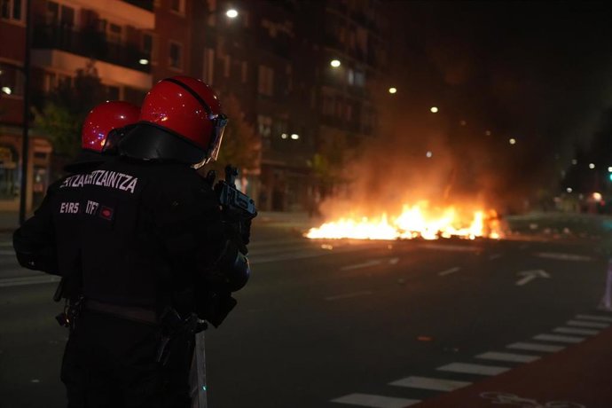 Incidentes en Bilbao