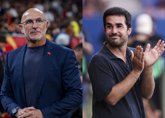 Foto: Luis de la Fuente y Pere Romeu, ganadores del Trofeo Johan Cruyff del Balón de Oro