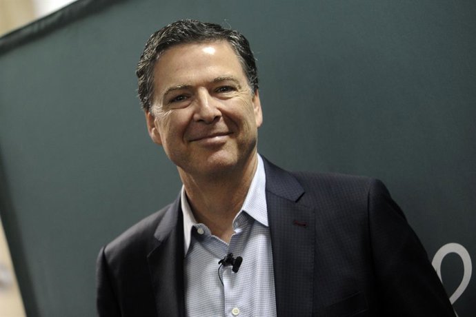 Archivo - Arquivo - 18 de abril de 2018 - Nova York, Nova York, EUA - James Comey apresenta suas memórias “A Higher Loyalty: Truth, Lies, and Leadership” na Barnes & Noble. Nova York, 18/04/2018