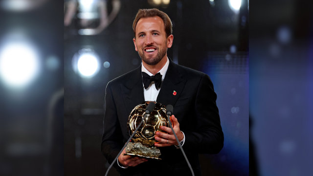 Harry Kane, ganador del Balón de Oro 2026