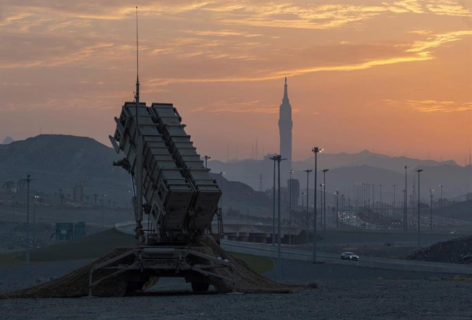 Archivo - March 15, 2026, Mecca, Mecca, Saudi Arabia: Saudi air defense forces enhance their readiness to protect the airspace over the holy sites in Mecca, Saudi Arabia, on May 26, 2026, ahead of the annual Hajj pilgrimage. More than 1.5 million Muslims 
