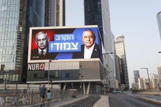 Arxiu - El primer ministre israelià, Benjamin Netanyahu, i l'excap militar israelià Gadi Eisenkot