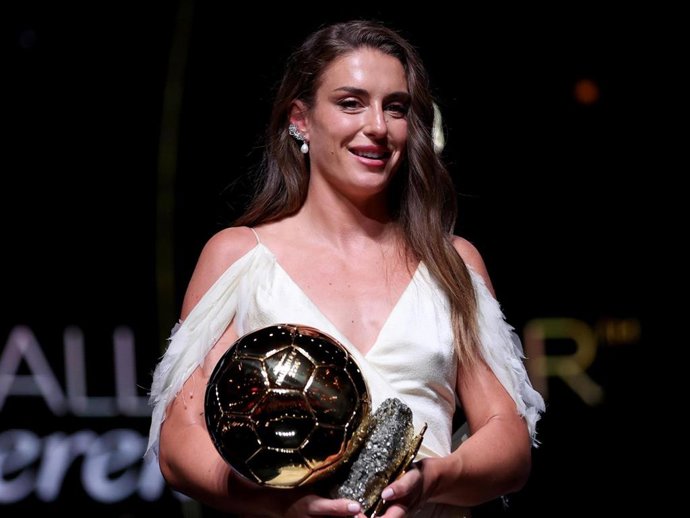 Alexia Putellas, ganadora del Balón de Oro a Mejor Jugadora de la temporada