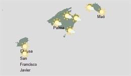 El tiempo hoy, martes 27 de octubre, en Baleares.