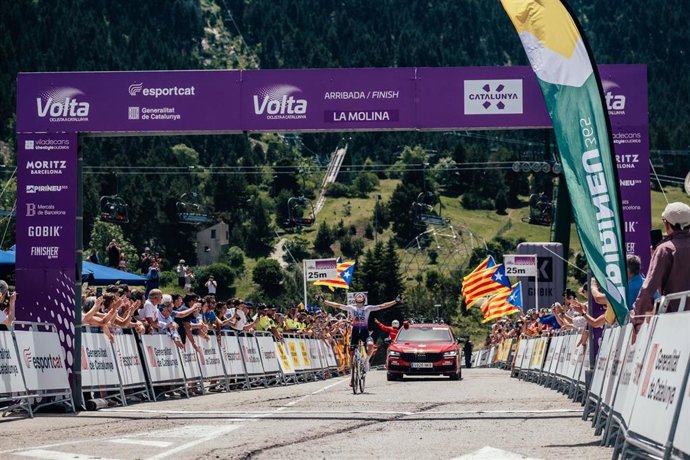 Llegada de la Volta a Catalunya 2026 a La Molina