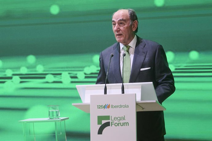 El presidente de Iberdrola, Ignacio Galán