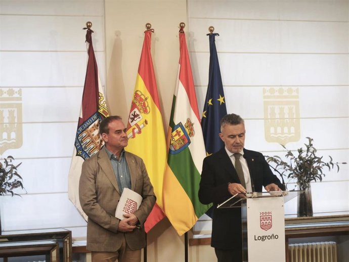 Escobar e Iglesias, en la presentación