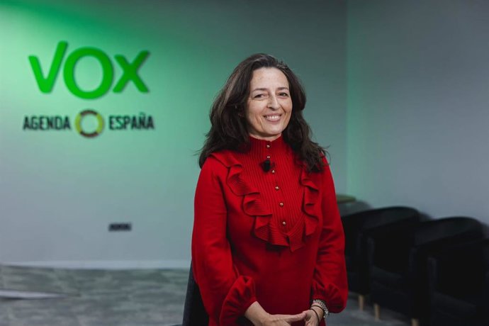 La coordinadora nacional Jurídica de Vox y candidata al Senado por Almería, Marta Castro.