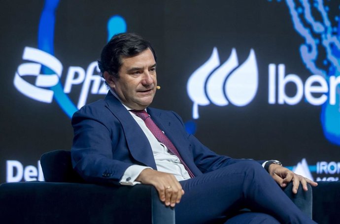 Archivo - El CEO Global, NetApp, César Cernuda, interviene durante la segunda jornada de  la 3ª edición de ‘Global Trends’, en el Auditorio El Beatriz, a 13 de junio de 2025, en Madrid (España). Europa Press y American Chamber of Commerce in Spain celebra