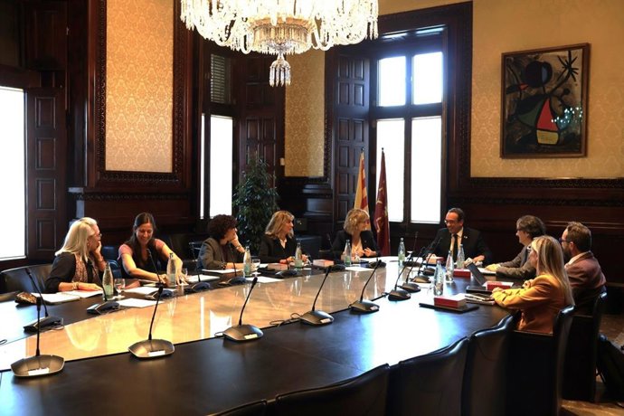Reunión de la Mesa del Parlament