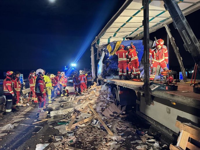 Accidente mortal en Arganda del Rey